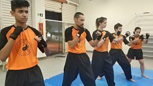 Aula de Sanda - Boxe Chinês