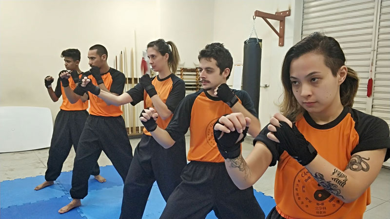 Aula de Sanda - Boxe Chinês